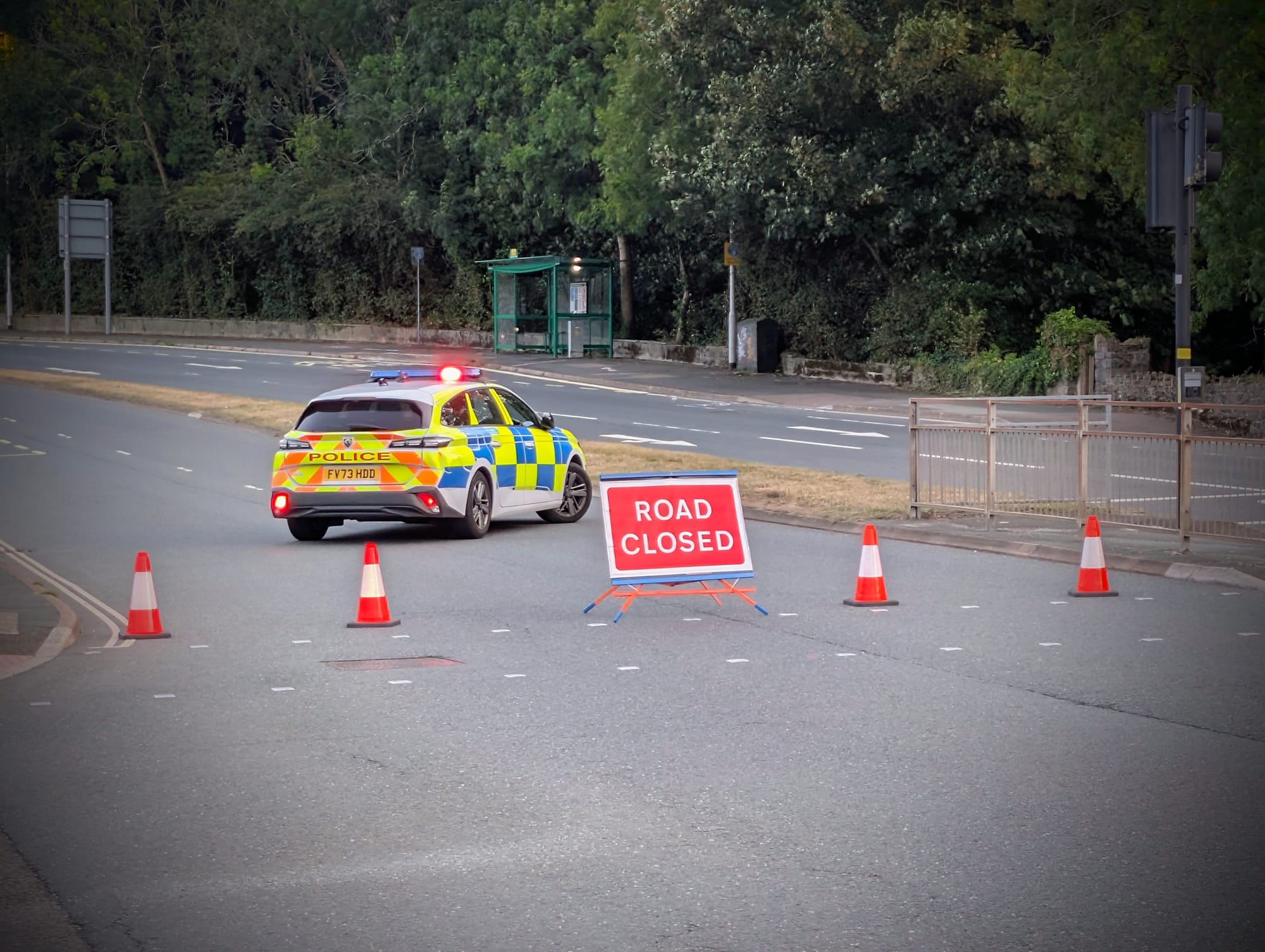 'Serious' motorcycle crash caused disruption on busy road in Plymouth