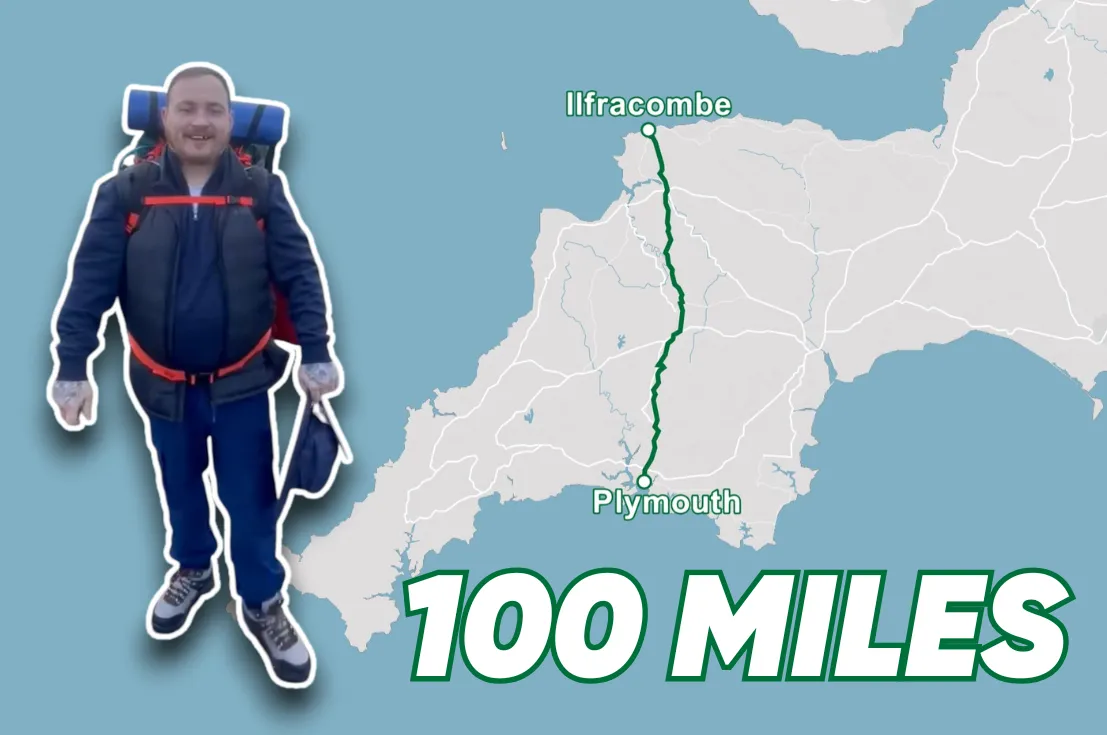 Plymouth man’s 100-mile charity walk to fight cancer and remember Dad