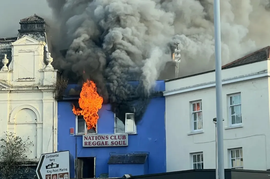 Boy arrested after suspected arson at abandoned Plymouth nightclub