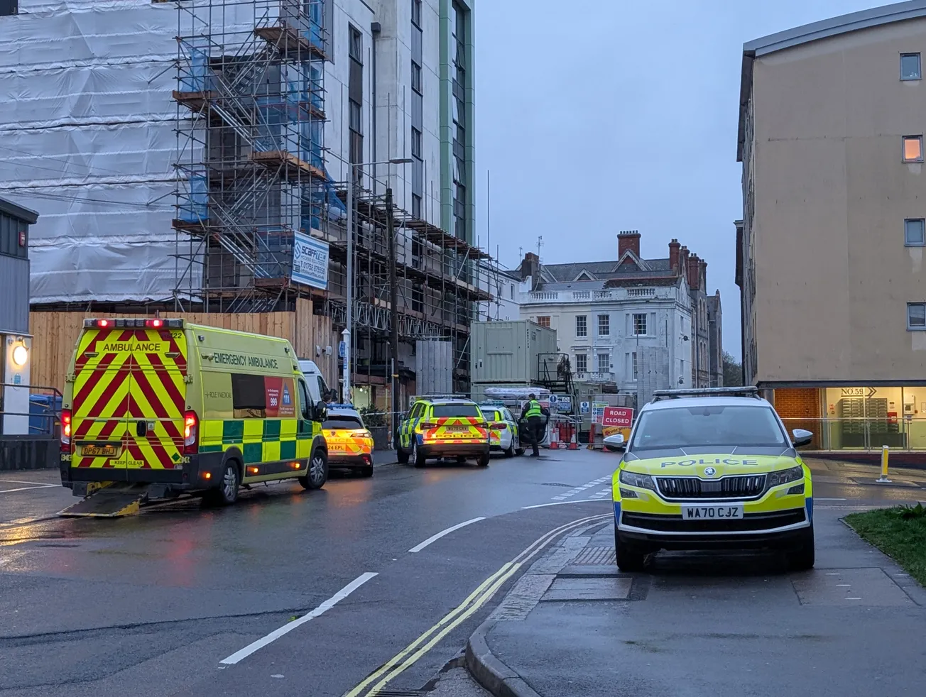 Two arrested after suspected knife incident in Plymouth