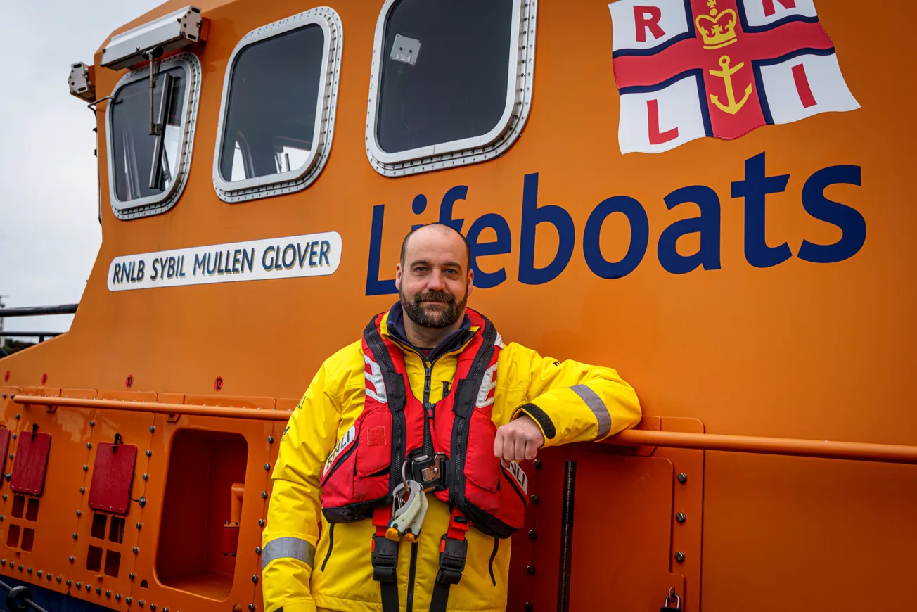Plymouth RNLI hero volunteer steps down after more than 20 years of saving lives