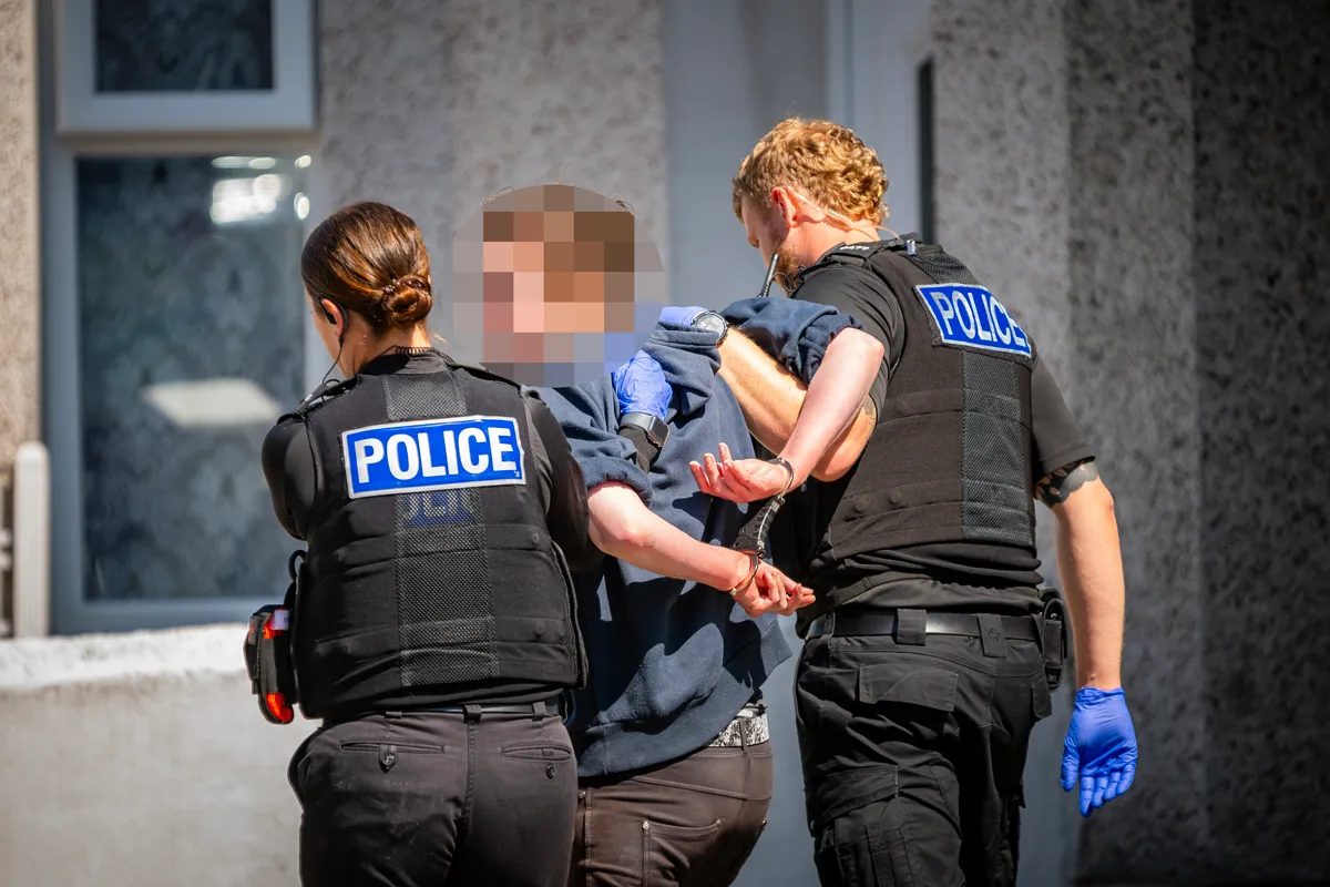 Hammer-wielding woman arrested after assaulting police in Plymouth