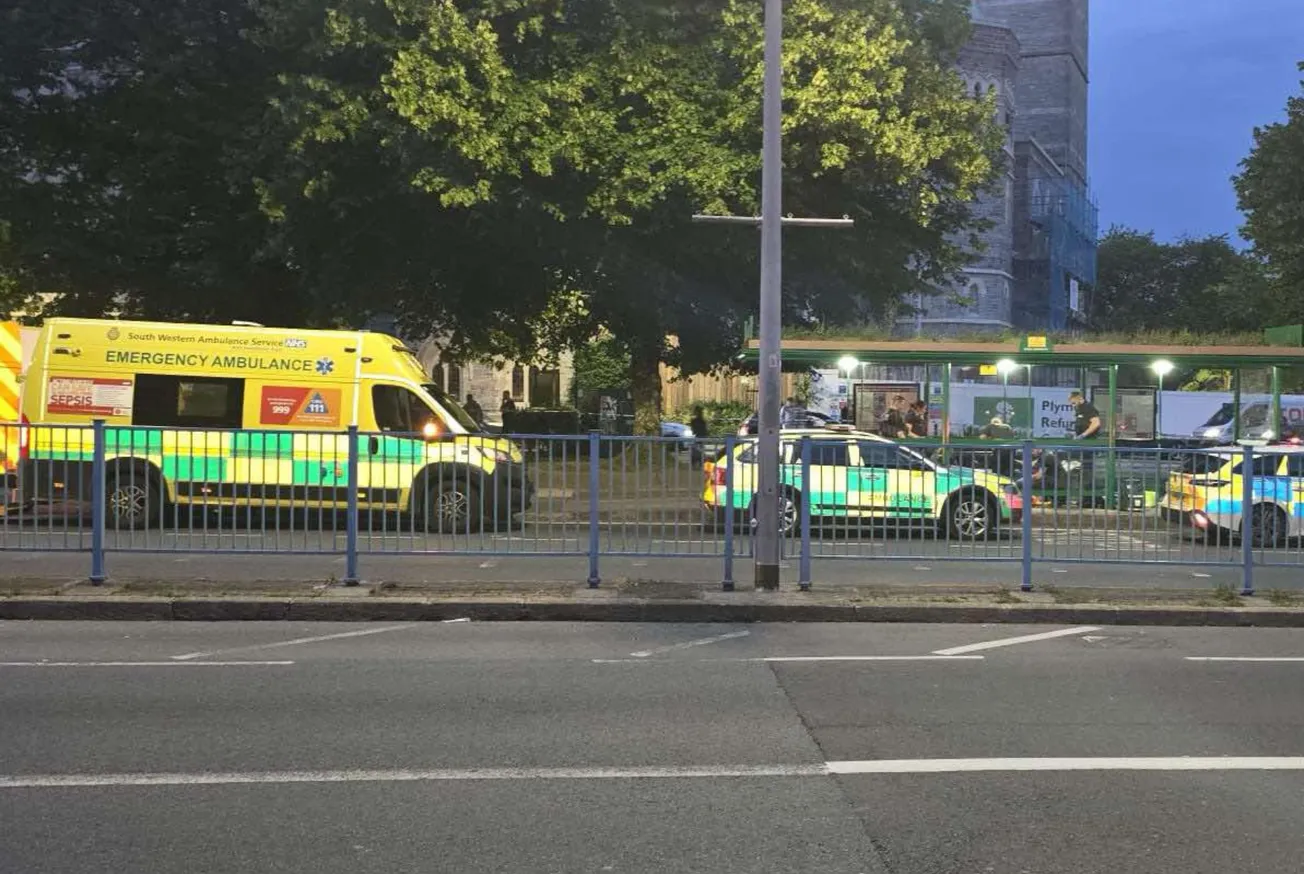 Man collapses on Royal Parade as police and paramedics rush to save his life