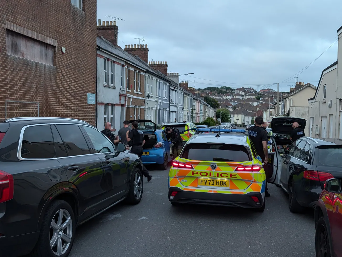 Man arrested on suspicion of drug dealing after Plymouth vehicle stop