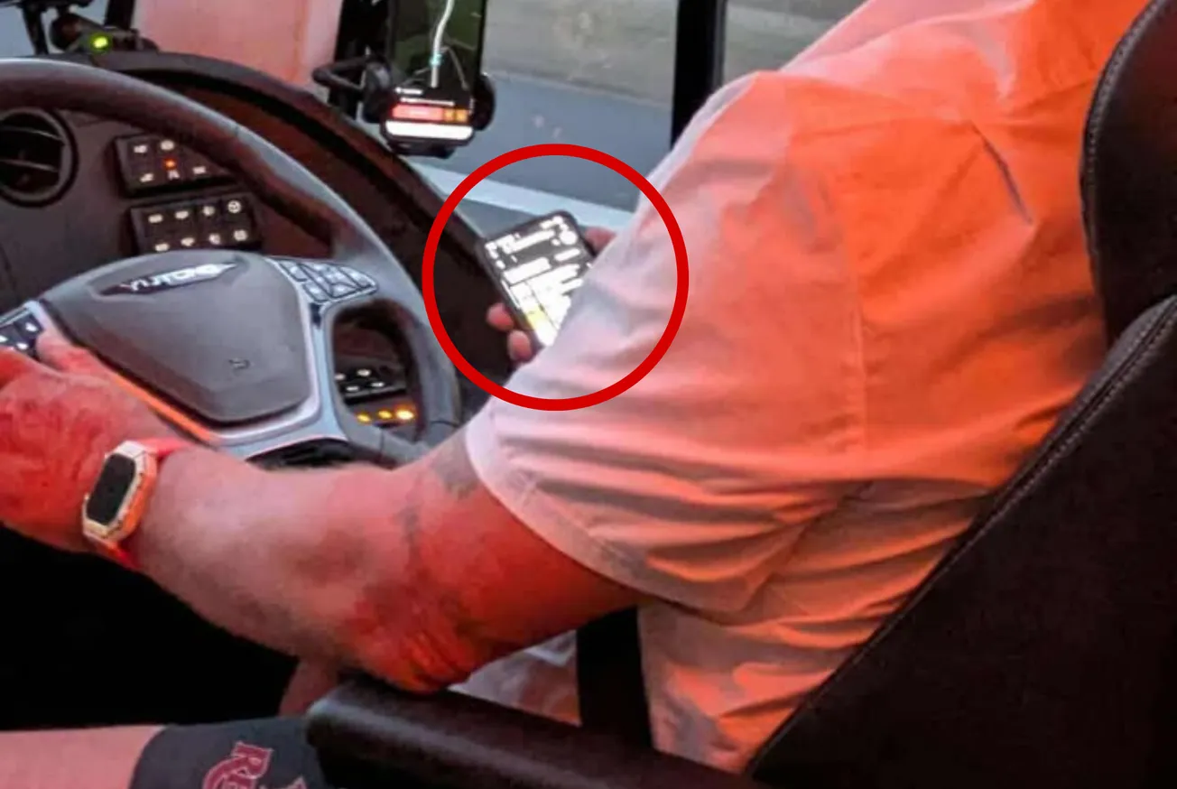 FlixBus driver suspended after being caught using phone while driving coach to Plymouth