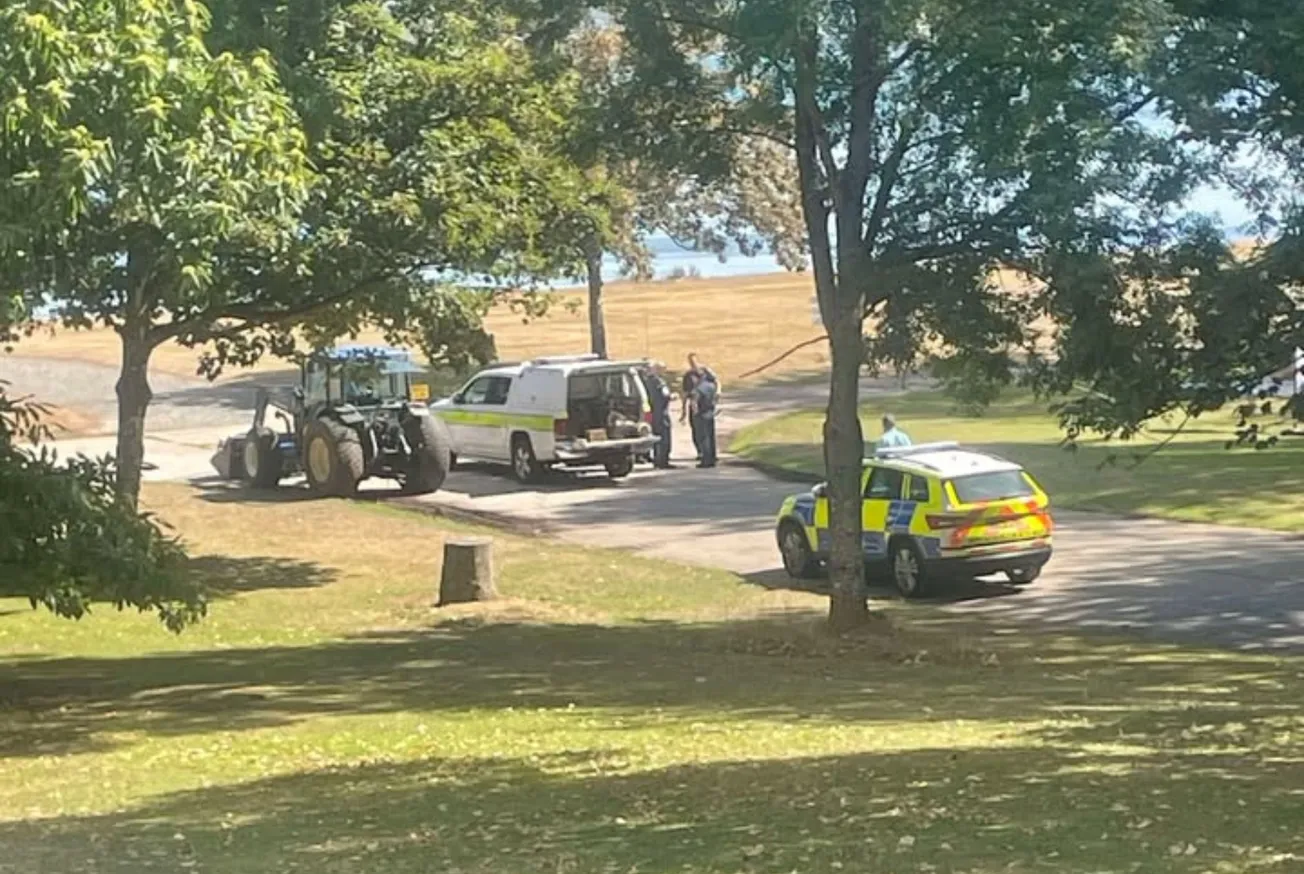 'Explosive' found on beach as Plymouth bomb squad rush to scene