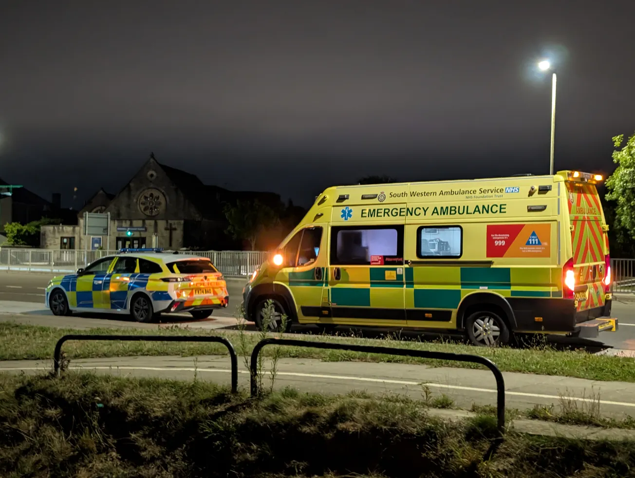 Hero police officers save girl from Plymouth bridge after late-night emergency