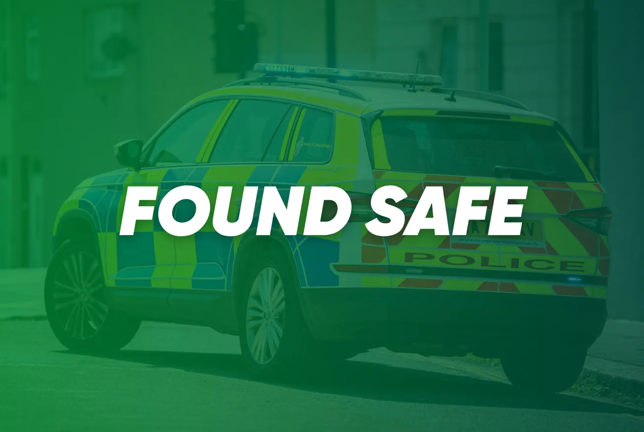 Missing Plymouth man who vanished found safe