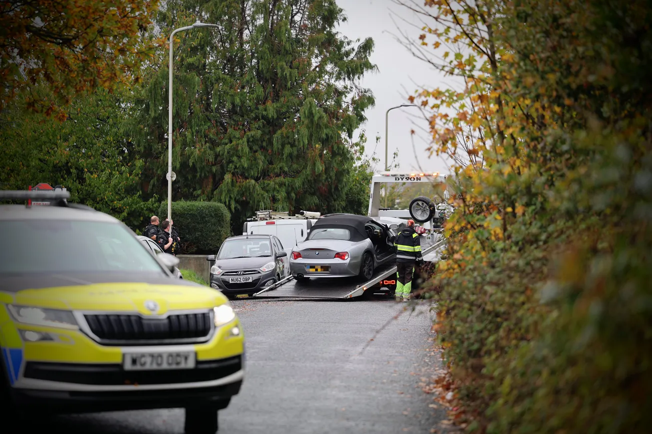 Two arrested after police chase stolen car through Plymouth streets