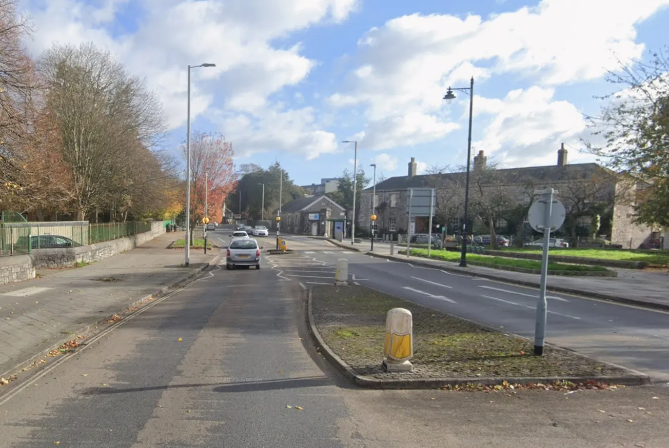 Busy Plymouth road was closed in both directions after ‘motorcycle crash’