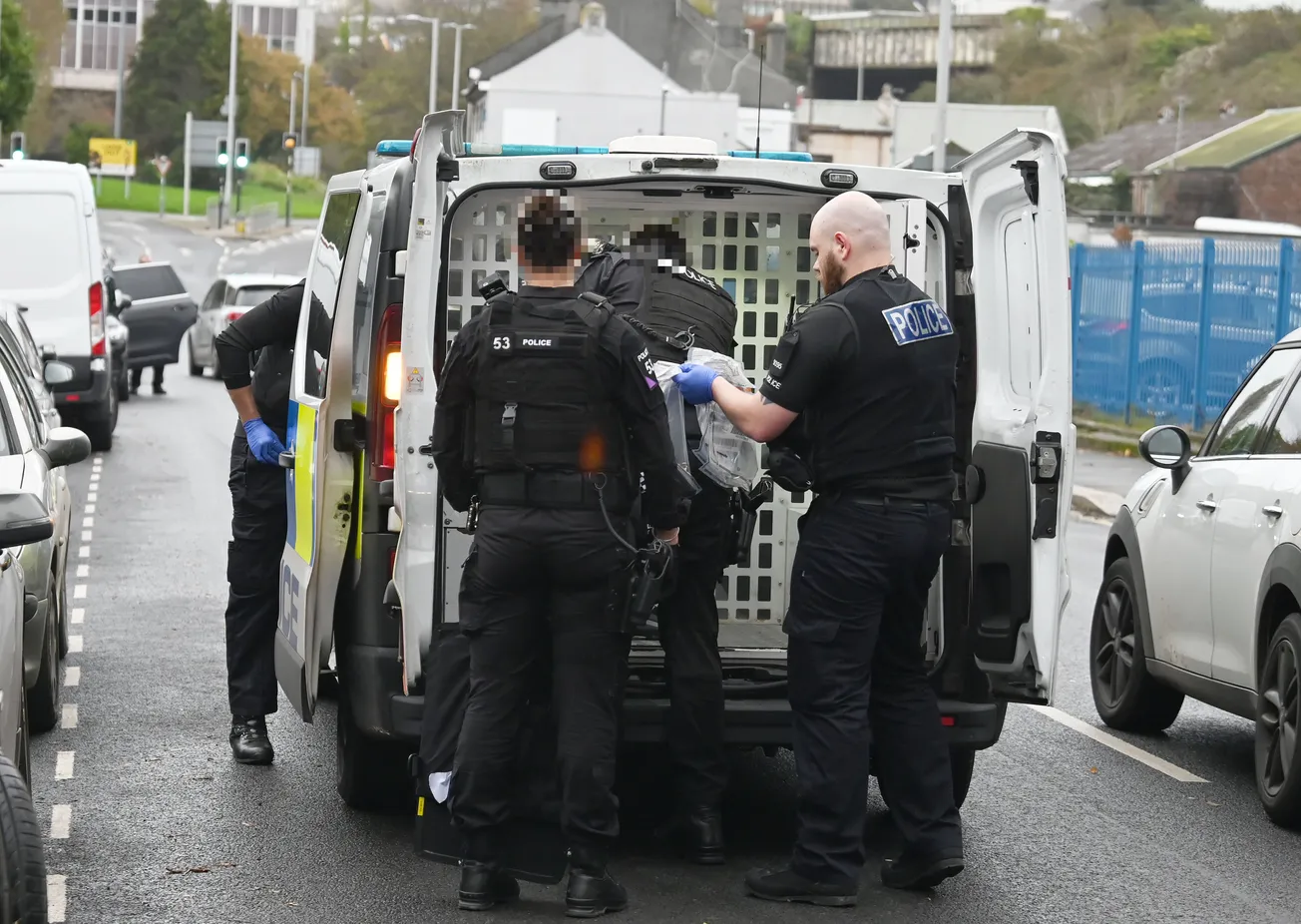 Man arrested by armed police after ‘making threats to kill’ in Plymouth