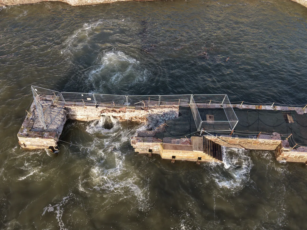 Plymouth City Council carried out unauthorised works on historic pier before it collapsed into the sea