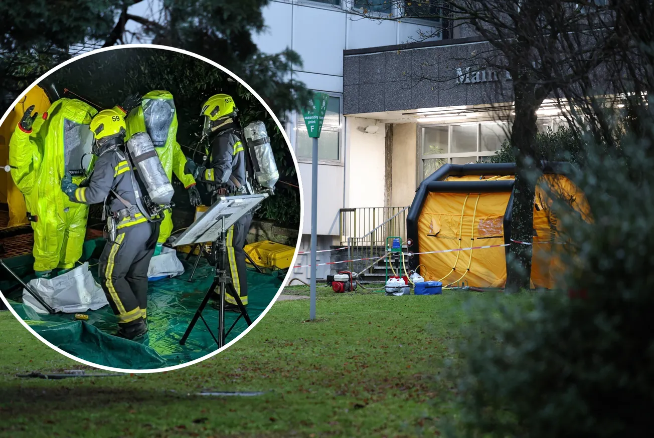 'Nitric acid' spilt at Plymouth University as major 999 response continues