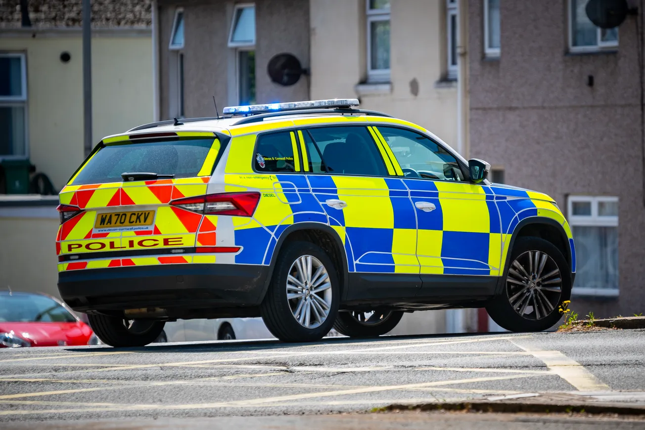Schools ‘locked down’ as police hunt man seen with sword in Torpoint