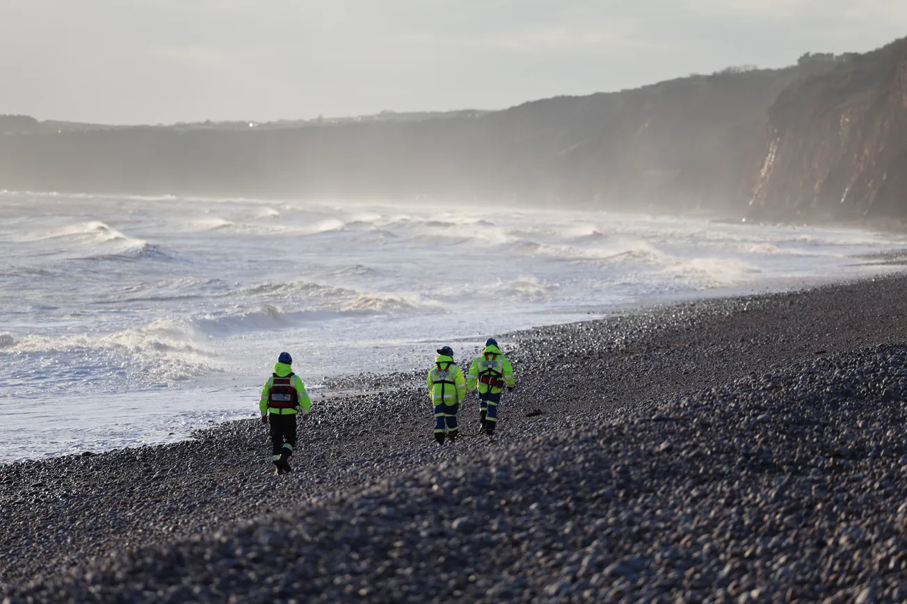Two men lost at sea as Budleigh Salterton Christmas swim goes wrong