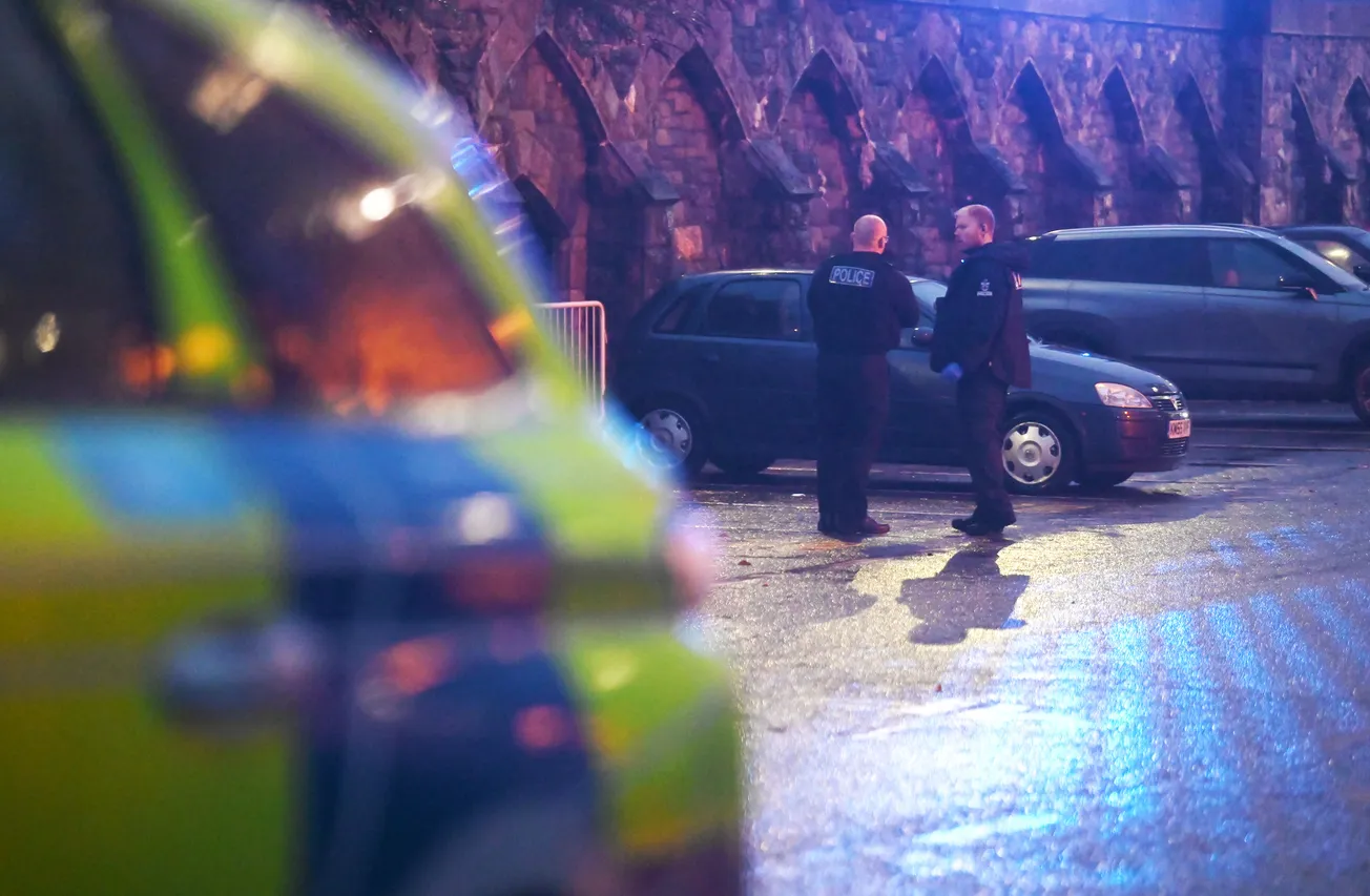 Armed police respond after 'baton' found in car outside City College Plymouth