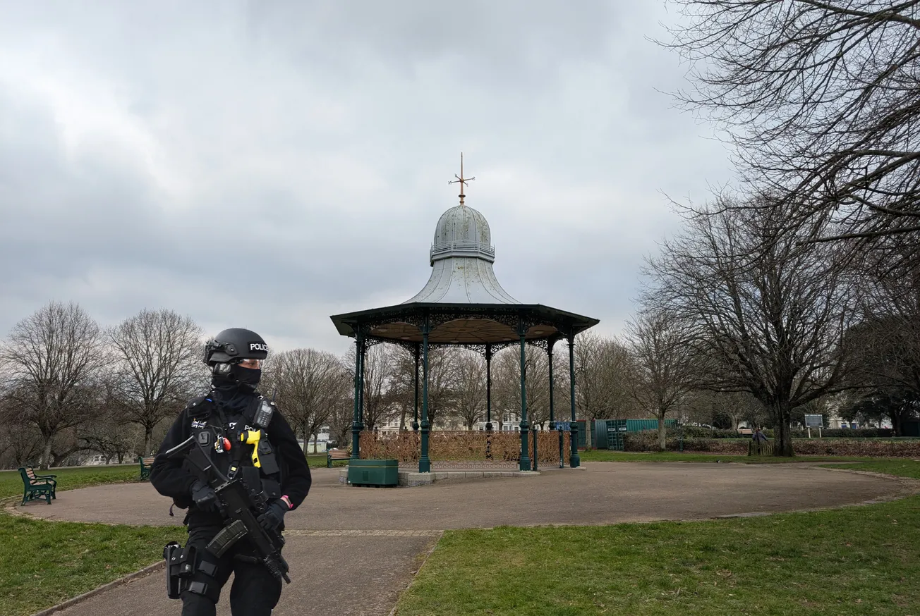 Woman calls cops to report that she 'stabbed a man in the neck' in Plymouth park