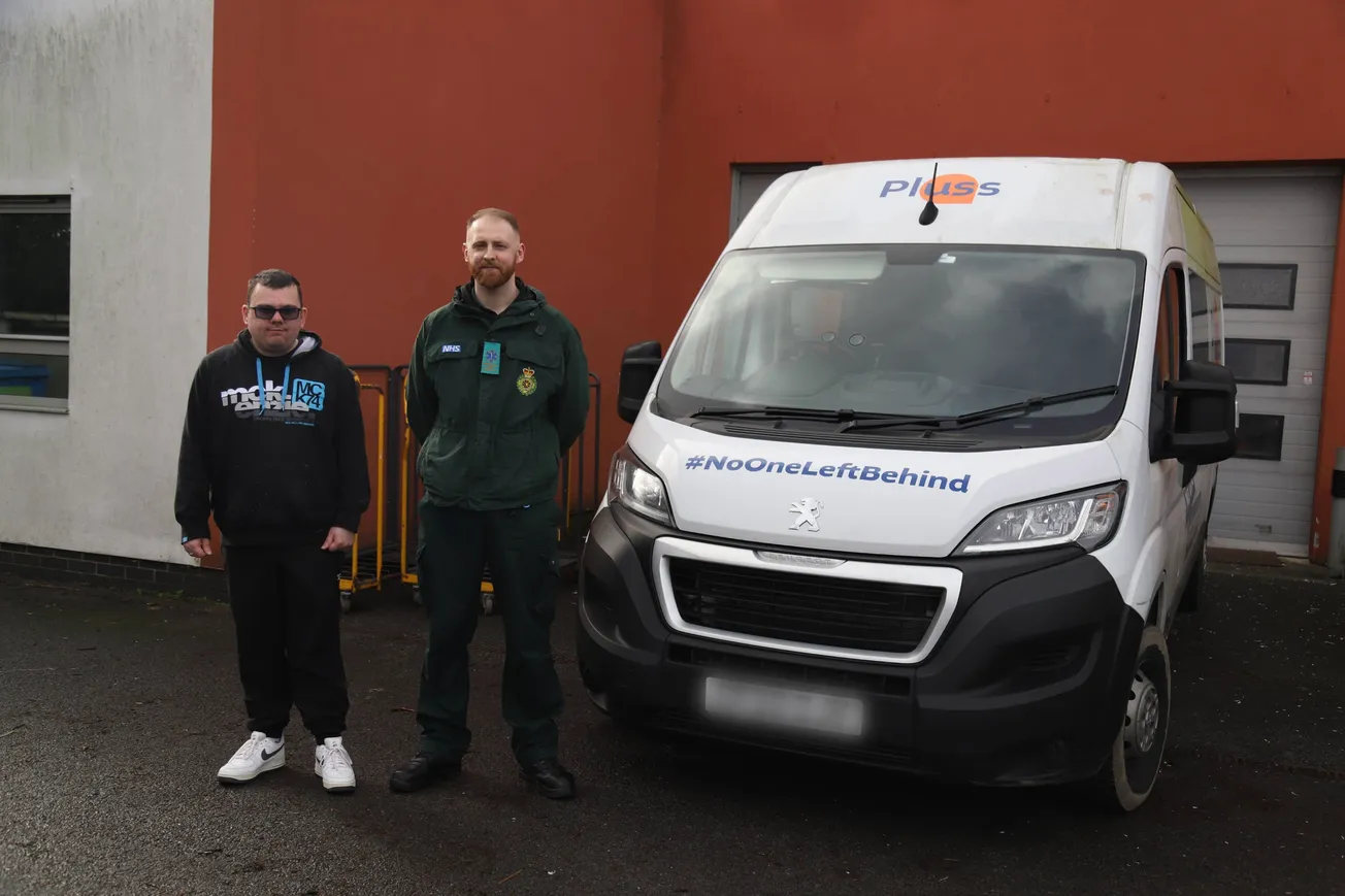 Plymouth ambulance hero reunites with man left badly injured after sudden seizure