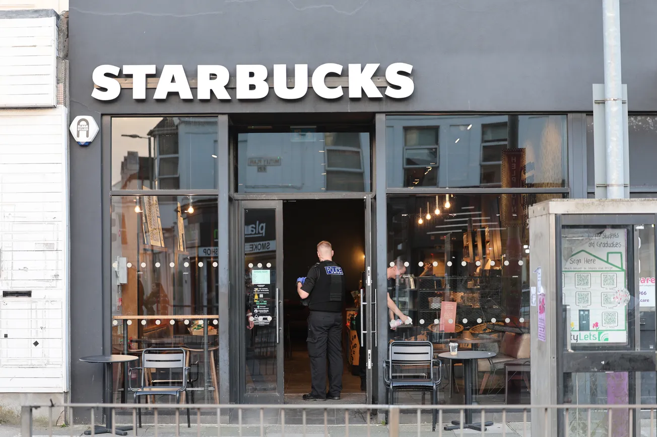 Man dies after major emergency response at Plymouth Starbucks